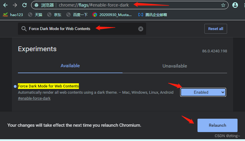 谷歌浏览器如何设置深色模式（Dark Mode）